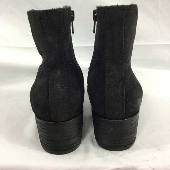 Gibson Latimer Nancyna Black Suede Ankle Boots - Picture 5 of 7